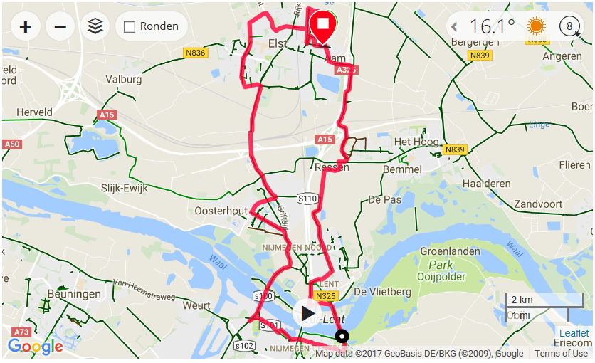 Run resultaat