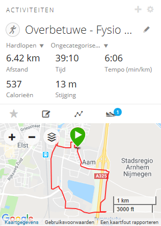 Run resultaten