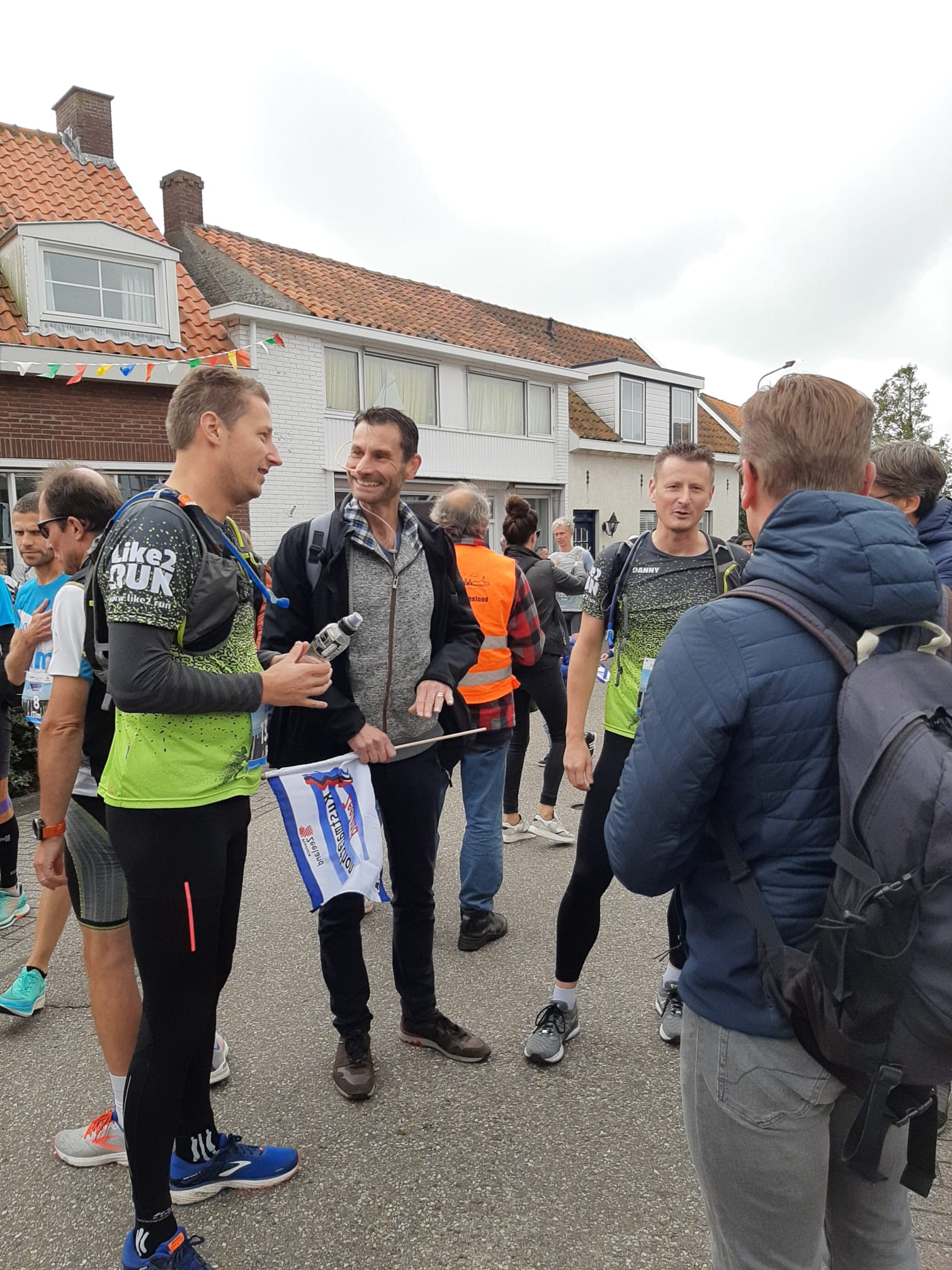 Fred bij de start